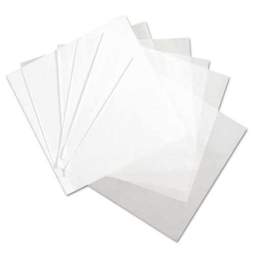 Deli Wrap Dry Waxed Paper Flat Sheets, 12 X 12, White, 1,000/pack, 5 Packs/carton
