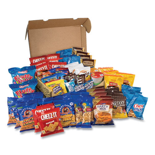 Big Party Snack Box, 75 Assorted Snacks, Ships In 1-3 Business Days