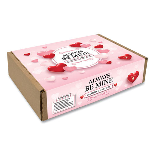Always Be Mine Valentine's Day Box, Cocoa/marshmallows/candy/cookies, 5 Lb Box, Ships In 1-3 Business Days