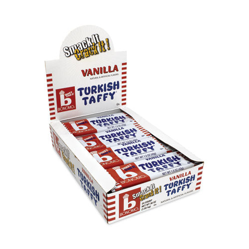 Turkish Taffy, Vanilla, 1.5 Oz Bars, 24/box Ships In 1-3 Business Days