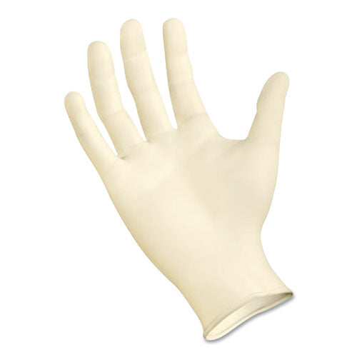 Powder-free Synthetic Vinyl Gloves, Small, Cream, 4 Mil, 100/box