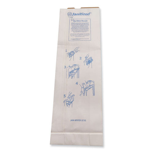 Vacuum Filter Bags Designed To Fit Windsor Versamatic, 100/carton