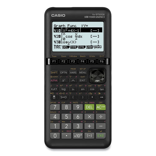 Fx-9750giii 3rd Edition Graphing Calculator, 21-digit Lcd, Black
