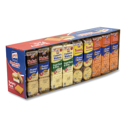 Cookies and Crackers Variety Pack, Assorted, 36/Box, Ships in 1-3 Business Days Cookies and Crackers Variety Pack, Assorted, 36/Box, Ships in 1-3 Business Days