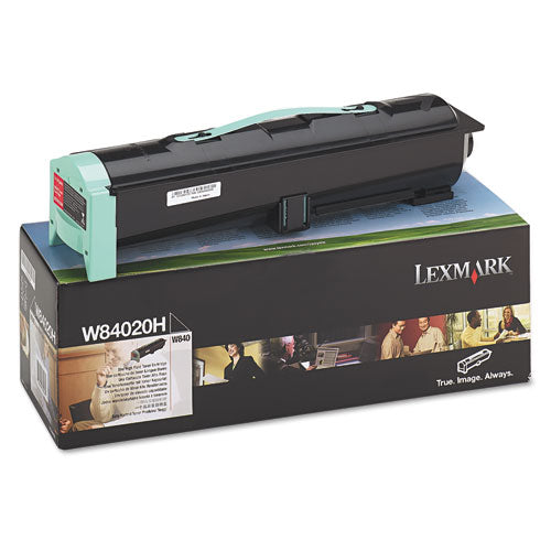 W84020h High-yield Toner, 30,000 Page-yield, Black