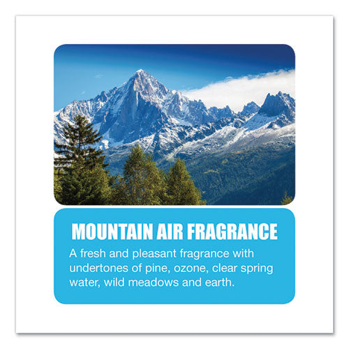 Water-soluble Deodorant, Mountain Air, 1 Gal Bottle, 4/carton
