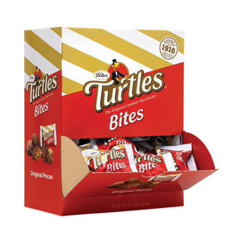 Original Turtle Bites, Original Pecan, 1 lb, 1.5 oz Bag, Ships in 1-3 Business Days Original Turtle Bites, Original Pecan, 1 lb, 1.5 oz Bag, Ships in 1-3 Business Days