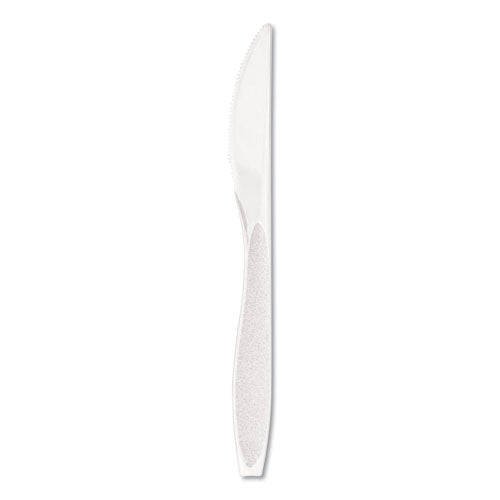 Impress Heavyweight Full-length Polystyrene Cutlery, Teaspoon, White, 1,000/carton