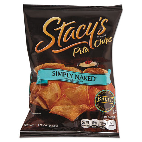 Pita Chips, 1.5 Oz Bag, Cinnamon Sugar, 24/carton, Ships In 1-3 Business Days