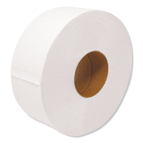 Jrt Jumbo Bath Tissue, Septic Safe, 2-ply, White, 3.5" X 1,375 Ft, 6 Rolls/carton