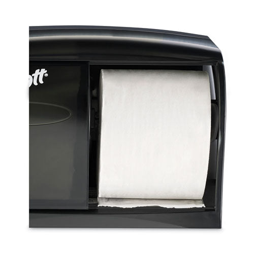 Essential Coreless Srb Tissue Dispenser For Business, 11 X 6 X 7.6, Black