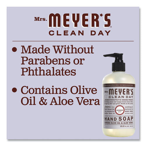 Clean Day Liquid Hand Soap, Lavender, 12.5 oz, 6/Carton Clean Day Liquid Hand Soap, Lavender, 12.5 oz, 6/Carton