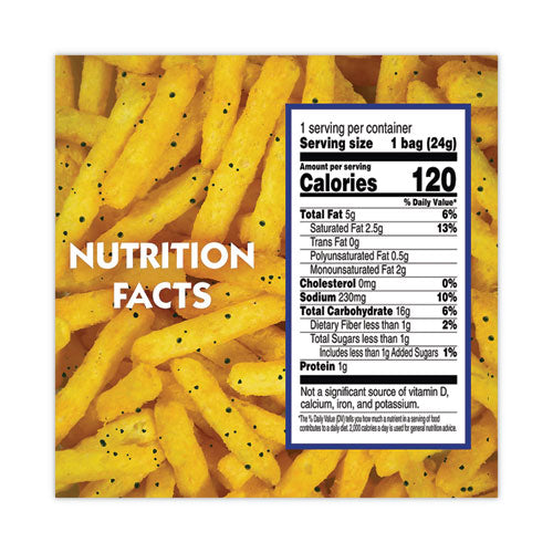 Cheddar Fries, 0.85 Oz Bag, 72/box, Ships In 1-3 Business Days