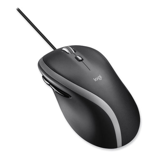 Advanced Corded Mouse M500s, Usb, Right Hand Use, Black
