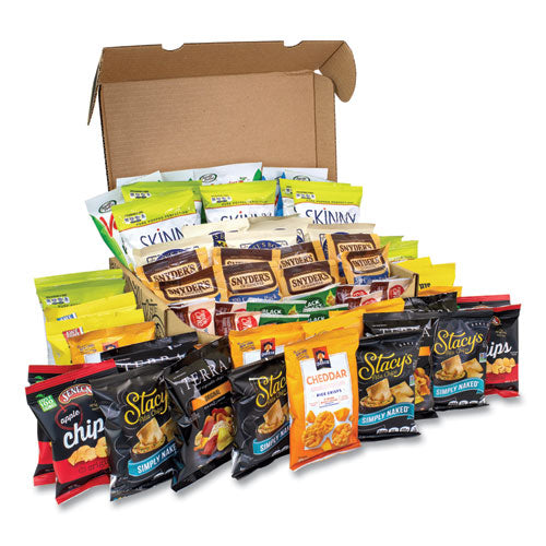 Big Healthy Snack Box, 61 Assorted Snacks, Ships In 1-3 Business Days