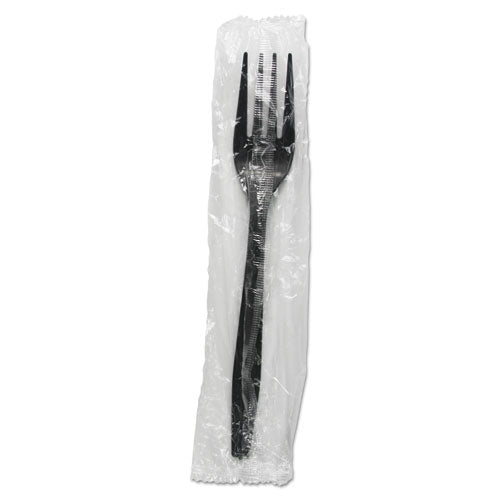 Heavyweight Wrapped Polypropylene Cutlery, Knife, White, 1,000/carton