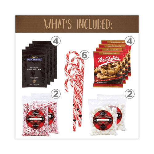 Warm Winter Wishes Hot Chocolate Kit, Ships In 1-3 Business Days