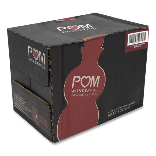 100% Pomegranate Juice, 12 Oz Bottle, 6/pack, Ships In 1-3 Business Days
