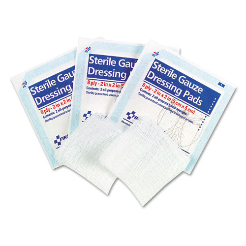 Smartcompliance Gauze Pads, Sterile, 12-ply, 3 X 3, 5 Dual-pads/pack
