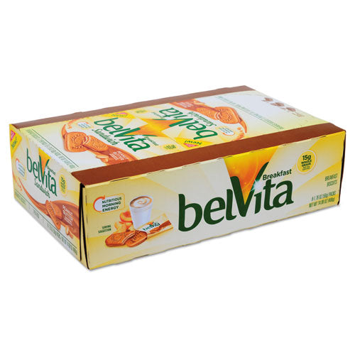 Belvita Breakfast Biscuits, Golden Oat, 1.76 Oz Pack, 12 Packs/box, 3 Boxes, Ships In 1-3 Business Days