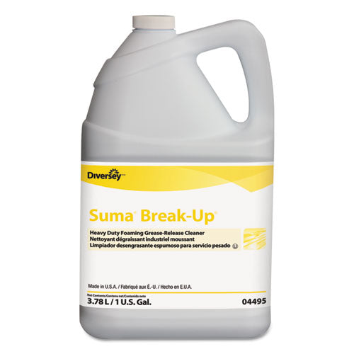 Suma Break-up Heavy-duty Foaming Grease-release Cleaner, 1,500 Ml Bottle, 2/carton