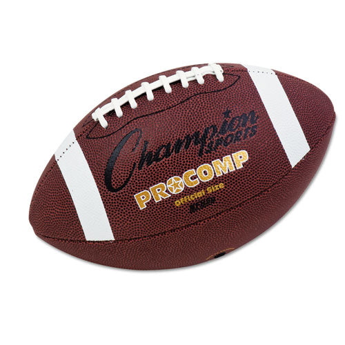 Pro Composite Football, Junior Size, Brown