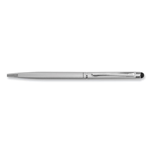 Styluspen Twist Ballpoint Pen/stylus, Silver