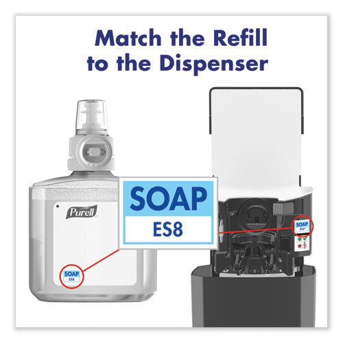 Healthy Soap 0.5% Bak Antimicrobial Foam, For Es8 Dispensers, Light Citrus Floral, 1,200 Ml, 2/carton