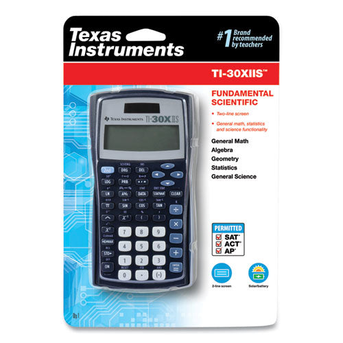 Ti-30x Iis Scientific Calculator, 10-digit Lcd, Black