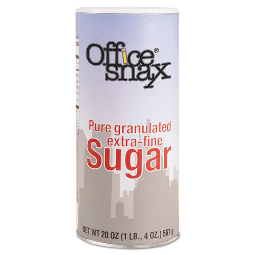 Reclosable Canister Of Sugar, 20 Oz, 3/pack