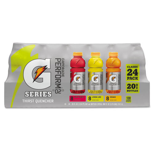G-series Perform 02 Thirst Quencher, Orange, 20 Oz Bottle, 24/carton