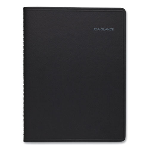 Quicknotes Weekly/monthly Planner, 10 X 8, Black Cover, 13-month (july To July): 2022 To 2023