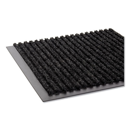 Needle Rib Wipe And Scrape Mat, Polypropylene, 48 X 72, Gray