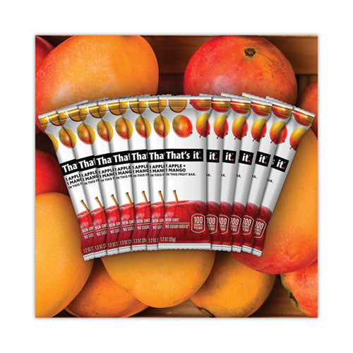 Nutrition Bar, Gluten Free Apple And Mango Fruit, 1.2 Oz Bar, 12/box, Ships In 1-3 Business Days