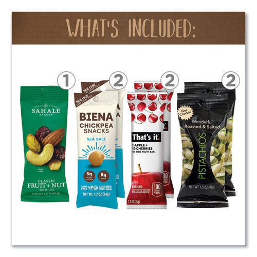 Vegan Snack Box, 15 Assorted Snacks, Ships In 1-3 Business Days