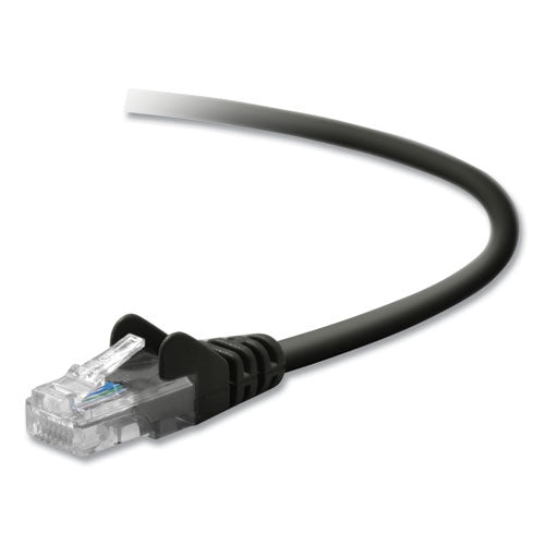 Cat6 Utp Computer Patch Cable, 10 Ft, Black
