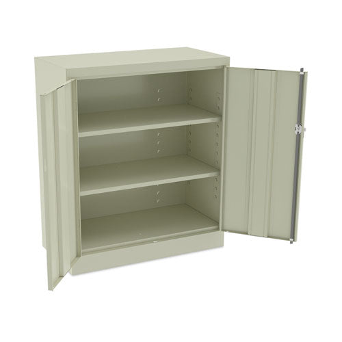 Economy Assembled Storage Cabinet, 36w X 18d X 42h, Putty