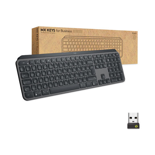 Mx Keys For Business Wireless Keyboard, Graphite