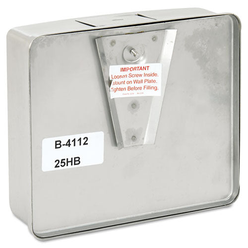 ConturaSeries Surface-Mounted Liquid Soap Dispenser, 40 oz, 7 x 3.31 x 6.13, Stainless Steel Satin ConturaSeries Surface-Mounted Liquid Soap Dispenser, 40 oz, 7 x 3.31 x 6.13, Stainless Steel Satin
