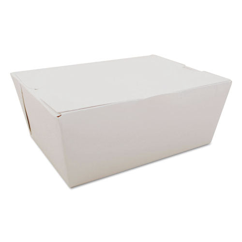 Champpak Carryout Boxes, #4, 7.75 X 5.5 X 3.5, Kraft, Paper, 160/carton