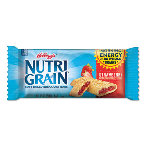 Nutri-grain Soft Baked Breakfast Bars, Assorted, 1.3 Oz Bar, 48/carton, Ships In 1-3 Business Days