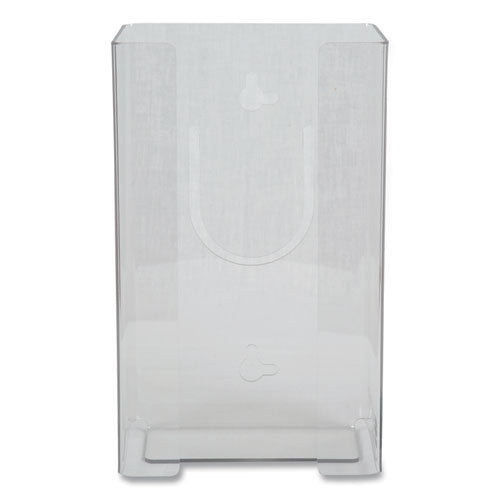 Clear Plexiglas Disposable Glove Dispenser, 1-box, Plexiglas, Clear, 5.5 X 3.75 X 10