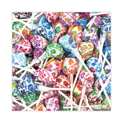 Dum-Dum-Pops, 15 Assorted Flavors, 500 Pieces/Bag, Ships in 1-3 Business Days Dum-Dum-Pops, 15 Assorted Flavors, 500 Pieces/Bag, Ships in 1-3 Business Days
