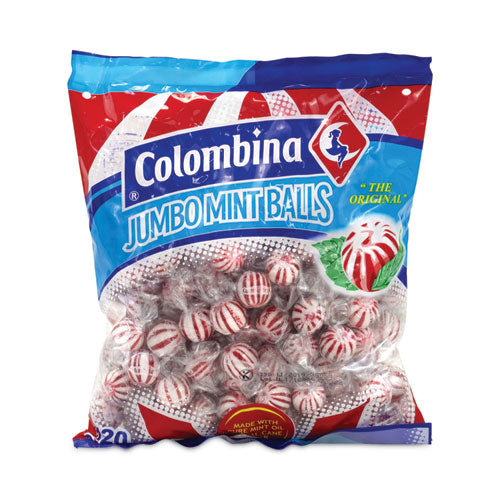 Jumbo Peppermint Balls Bag, 38.1 Oz Bag, 120 Count, Ships In 1-3 Business Days