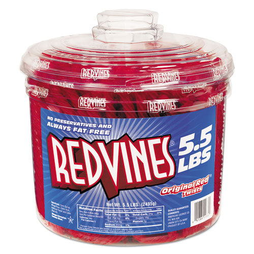 Original Red Twists, 3.5 Lb Tub, Ships In 1-3 Business Days