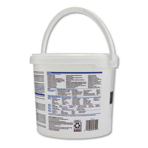 Versasure Cleaner Disinfectant Wipes, 1-ply, 12 X 12, White, 110/bucket