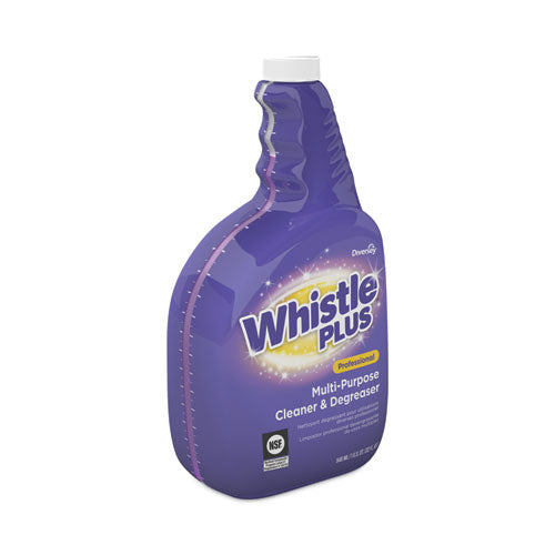 Whistle Plus Professional Multi-purpose Cleaner/degreaser, Citrus, 32 Oz Spray Bottle, 4/carton