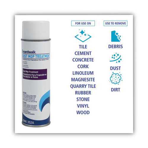 Dust Mop Treatment, Pine Scent, 18 Oz Aerosol Spray