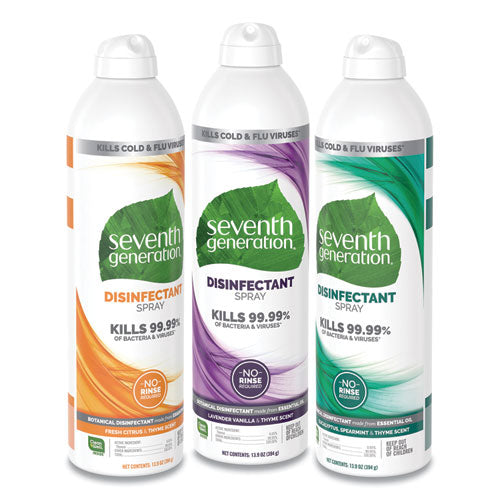 Disinfectant Sprays, Eucalyptus/spearmint/thyme, 13.9 Oz, Spray Bottle