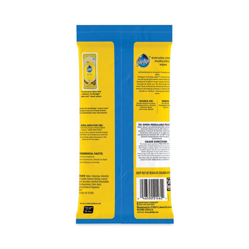 Multi-surface Cleaner Wet Wipes, Cloth, 7 X 10, Fresh Citrus, 25 Wipes